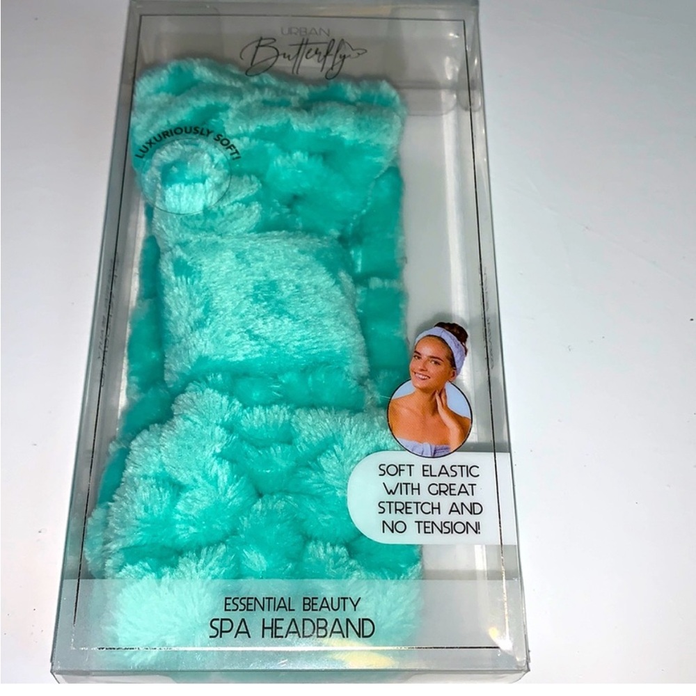 2/$20 🐬Urban Butterfly Essential Beauty Spa Headband – Teal Green